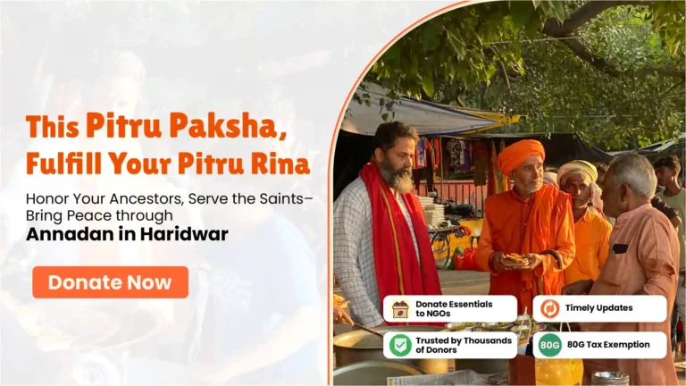 Pitru Paksha 2025 โ Donate Food in Haridwar & Honor